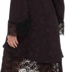 Jawbreaker High Low Jurk -S- Lace Zwart -Dameskleding Verkoop 224x840