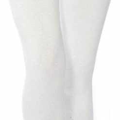 AWR Premium Dames Legging Katoen | Basic Legging | Wit - XL