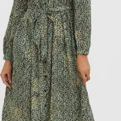 VERO MODA VMLOTUS L/S SHIRT DRESS WVN GA BTQ Dames Jurk - Maat L -Dameskleding Verkoop 301x840 8