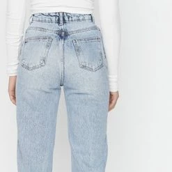 Trendyol Vrouwen Hoge Taille Breed Been Jeans -Dameskleding Verkoop 303x840 8