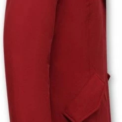 Gentile Bellini Winterjas Getailleerd Dames Met Capuchon - 280 - Rood -Dameskleding Verkoop 311x840