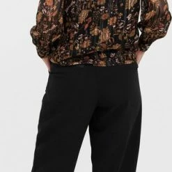 VERO MODA VMMINA L/S V-NECK TOP WVN BTQ Dames Top - Maat L -Dameskleding Verkoop 311x840 5