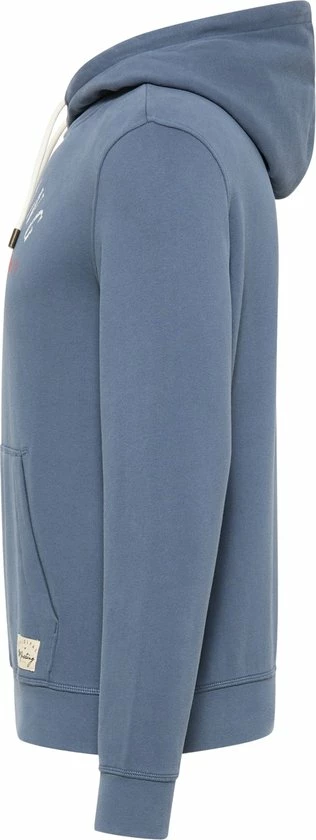 Mustang Bennet Hoodie Trui Met Capuchon Lichtblauw - Maat L 3 Mustang Bennet Hoodie Trui Met Capuchon Lichtblauw - Maat L - Afbeelding 3