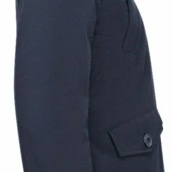 Gentile Bellini Getailleerde Korte Winterjas Dames - 503 - Blauw -Dameskleding Verkoop 326x840 1