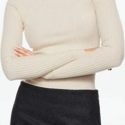 Mango Trui Geribde Coltrui 37007750 05 Dames Maat - M