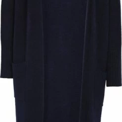 Cassis Lange, Effen Cardigan Met Sjaalkraag -Dameskleding Verkoop 336x840 1