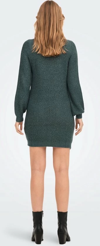 Jacqueline De Yong Jurk Jdywhitney Megan L/s Boat Dress Knt 15234103 North Atlantic/w Black Pl Dames Maat - M 8 Jacqueline De Yong Jurk Jdywhitney Megan L/s Boat Dress Knt 15234103 North Atlantic/w Black Pl Dames Maat - M - Afbeelding 8