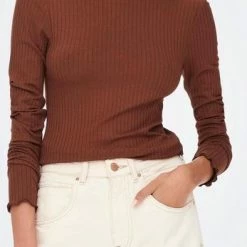 JDYFRANSISKA L/S HIGHNECK TOP JRS NOOS -Dameskleding Verkoop 347x840 2