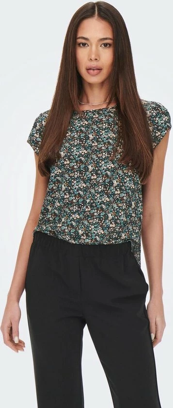 ONLY ONLVIC S/S AOP TOP NOOS PTM Dames T-shirt - Maat 44 3 ONLY ONLVIC S/S AOP TOP NOOS PTM Dames T-shirt - Maat 44 - Afbeelding 3