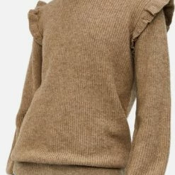 OBJECT OBJMALENA L/S RUFFLE PULLOVER NOOS Dames Trui - Maat L