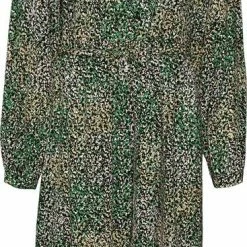 VERO MODA VMLOTUS L/S SHIRT DRESS WVN GA BTQ Dames Jurk - Maat L