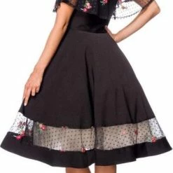 Belsira Swing Jurk -XS- Vintage Zwart 6 Belsira Swing Jurk -XS- Vintage Zwart -Dameskleding Verkoop 372x840 3