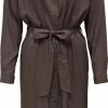 ONLY ONLMULBA LIFE L/S SHIRT DRESS WVN NOOS Dames Jurk - Maat M