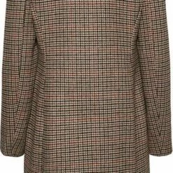 VERO MODA VMBLAST CHECK LONG WOOL JACKET GA Dames Jas - Maat XS -Dameskleding Verkoop 392x840 2