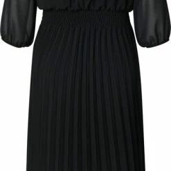 Paprika Lange, Effen Plisséjurk Lange, Effen Plisséjurk -Dameskleding Verkoop 393x840 1