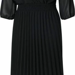 Paprika Lange, Effen Plisséjurk Lange, Effen Plisséjurk -Dameskleding Verkoop 394x840 2