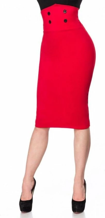 Belsira Kokerrok -XL- 50070 Rood 3 Belsira Kokerrok -XL- 50070 Rood - Afbeelding 3