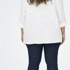 ONLY CARMAKOMA CARKIANA 3/4 SHIRT WVN Dames Blouse - Maat 46 -Dameskleding Verkoop 411x840 5