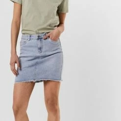 Vero Moda VMFAITH MR SHORT DNM SKIRT MIX GA NOOS Dames Rok - Maat XS -Dameskleding Verkoop 414x840 2