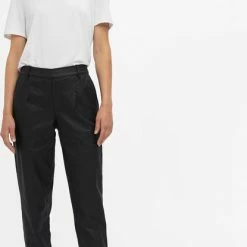 OBJECT COLLECTORS ITEM OBJBELLE LISA COATED PANT NOOS Dames Broek - Maat 42 -Dameskleding Verkoop 415x840 5