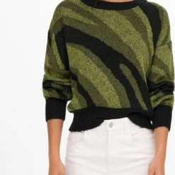 JDY JDYNILA L/S JACQAURD PULLOVER KNT Dames Trui - Maat XS -Dameskleding Verkoop 418x840 3