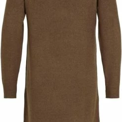 VILA VIRIL CREW NECK L/S MIDI DRESS - NOOS Dames Jurk - Maat M -Dameskleding Verkoop 429x840 7