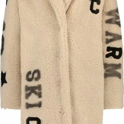 Goosecraft GC Rhonda Script Coat Dames Jas - Crème - Maat S