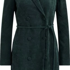 WE Fashion Dames Corduroy Double-breasted Blazerjurk