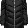 JDY JDYNEWFINNO LONG PADDED JACKET OTW HAB Dames Jas - Maat XS