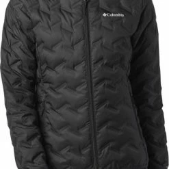 Columbia Delta Ridge Down Hooded Dames Outdoor Jas - Black - Maat M