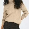 JDY JDYDINEA L/S SOLID ROLLNEC PULL KNT NOOS Dames Trui - Maat S