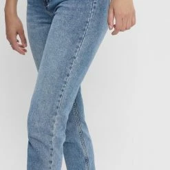 ONLY EMILY LIFE High Waist Straight Fit Dames Jeans - Maat 29 X L32 -Dameskleding Verkoop 458x840