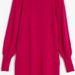 Sissy Boy Sissy-Boy - Roze Gebreide Jurk Met Pofmouwen 9 Sissy Boy Sissy-Boy - Roze Gebreide Jurk Met Pofmouwen -Dameskleding Verkoop 459x840 3