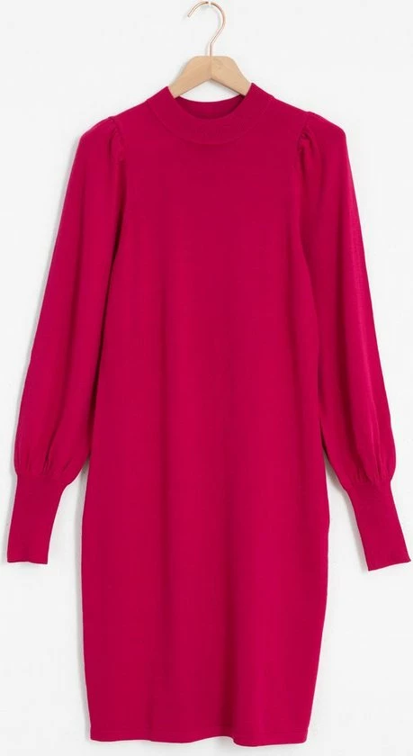 Sissy Boy Sissy-Boy - Roze Gebreide Jurk Met Pofmouwen 5 Sissy Boy Sissy-Boy - Roze Gebreide Jurk Met Pofmouwen - Afbeelding 5