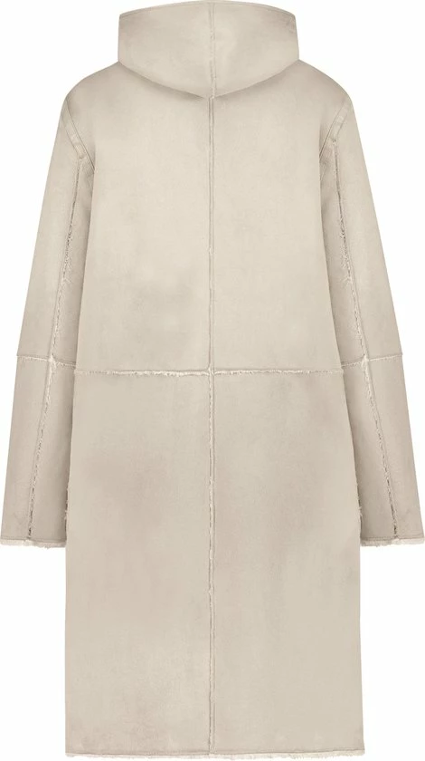 Goosecraft GC Adelyn Coat Dames Jas - Wit - Maat L 2 Goosecraft GC Adelyn Coat Dames Jas - Wit - Maat L - Afbeelding 2