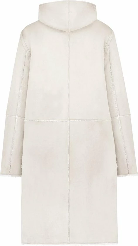 Goosecraft GC Adelyn Coat Dames Jas - Wit - Maat S 3 Goosecraft GC Adelyn Coat Dames Jas - Wit - Maat S - Afbeelding 3