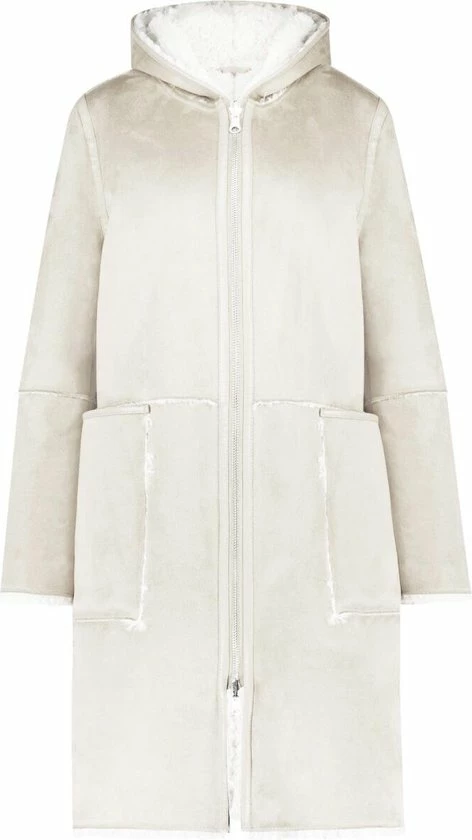 Goosecraft GC Adelyn Coat Dames Jas - Wit - Maat S 6 Goosecraft GC Adelyn Coat Dames Jas - Wit - Maat S - Afbeelding 6