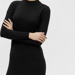 OBJECT COLLECTORS ITEM OBJTHESS L/S KNIT DRESS NOOS Dames Jurk - Maat XL -Dameskleding Verkoop 484x840