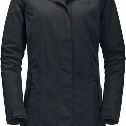 Jack Wolfskin Madison Avenue Outdoorjas Dames - Phantom - Maat M -Dameskleding Verkoop 493x840 7