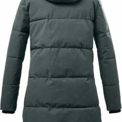Giga By Killtec Dames Winterparka - Lange Winterjas Dames - 37508 - Donker Blauw/groen - Gewatteerd / Stepp Jas - Maat 40 -Dameskleding Verkoop 497x840 5