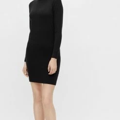 OBJECT COLLECTORS ITEM OBJTHESS L/S KNIT DRESS NOOS Dames Jurk - Maat XL -Dameskleding Verkoop 501x840