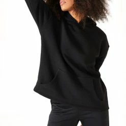 Cúpla Women's Oversize Comfy Hoodies Activewear Sportswear Streetwear Outdoors With Brushed Inside Fabric And Kangaroo Pocket -Dameskleding Verkoop 524x840 2