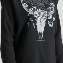 Colourful Rebel Flower Jurk Zwart Dames - Loose Fit - Katoen - M -Dameskleding Verkoop 548x840 5