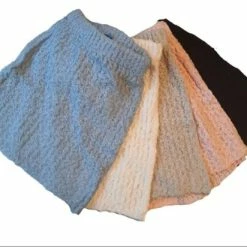 Merkloos Rok -wollen Rokjes. Kort - Met Slip- Brede Elastiek Van Binnen Voor De Taille - Maat S-valt Klein- Kleur Blauw