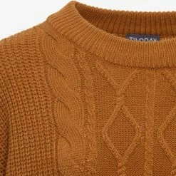 TwoDay Dames Kabeltrui - Cognac - Maat XL -Dameskleding Verkoop 550x534 2