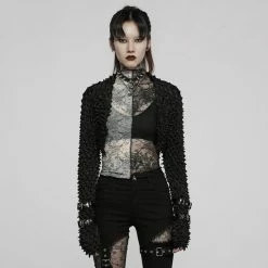 Punk Rave Bolero -One Size- Mandragora Screams Zwart