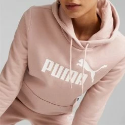 PUMA ESS Logo Hoodie Fleece Dames Trui - Maat M -Dameskleding Verkoop 550x550 124