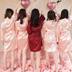 Fiory Kimono Bride| Badjas Bruid| Kimono Bride| Kimono Opdruk| Trouwen| Bordeaux Rood| L -Dameskleding Verkoop 550x550 144