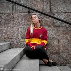 Cinereplicas Harry Potter - Gryffindor Quidditch Sweater / Griffoendor Zwerkbal Trui - XS 8 Cinereplicas Harry Potter - Gryffindor Quidditch Sweater / Griffoendor Zwerkbal Trui - XS -Dameskleding Verkoop 550x550 149