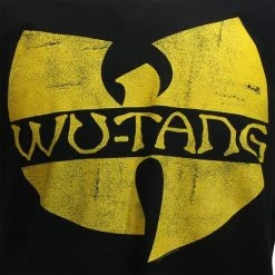 POPMERCH Wu-Tang Clan Classic Logo T-Shirt Zwart - Officiële Merchandise -Dameskleding Verkoop 550x550 156